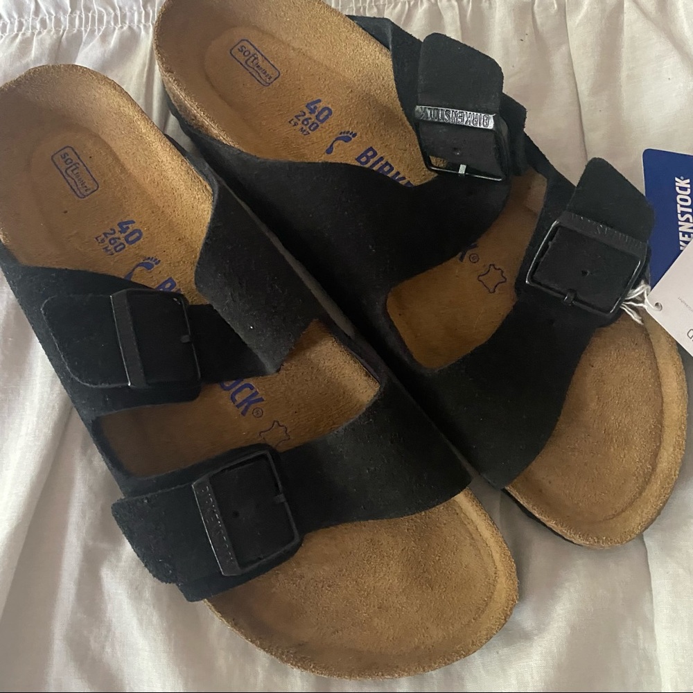Birkenstock Arizona Suede Sandals